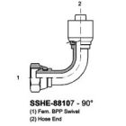 Stainless Hose Ends 88107