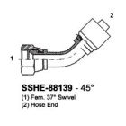 Stainless Hose Ends HE88139
