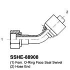 Stainless Hose Ends 88908